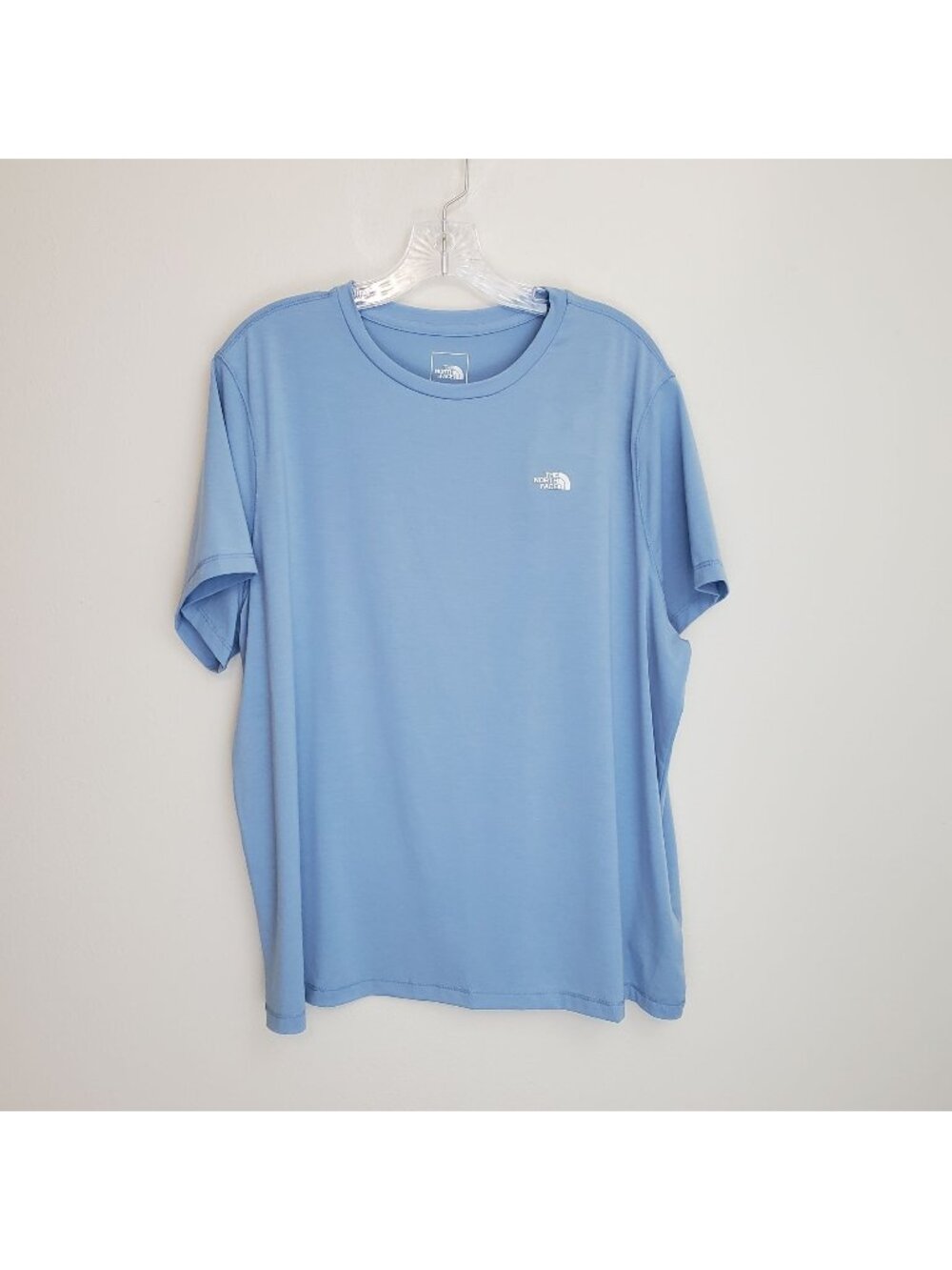 The North Face women's Adventure tee in steel blue